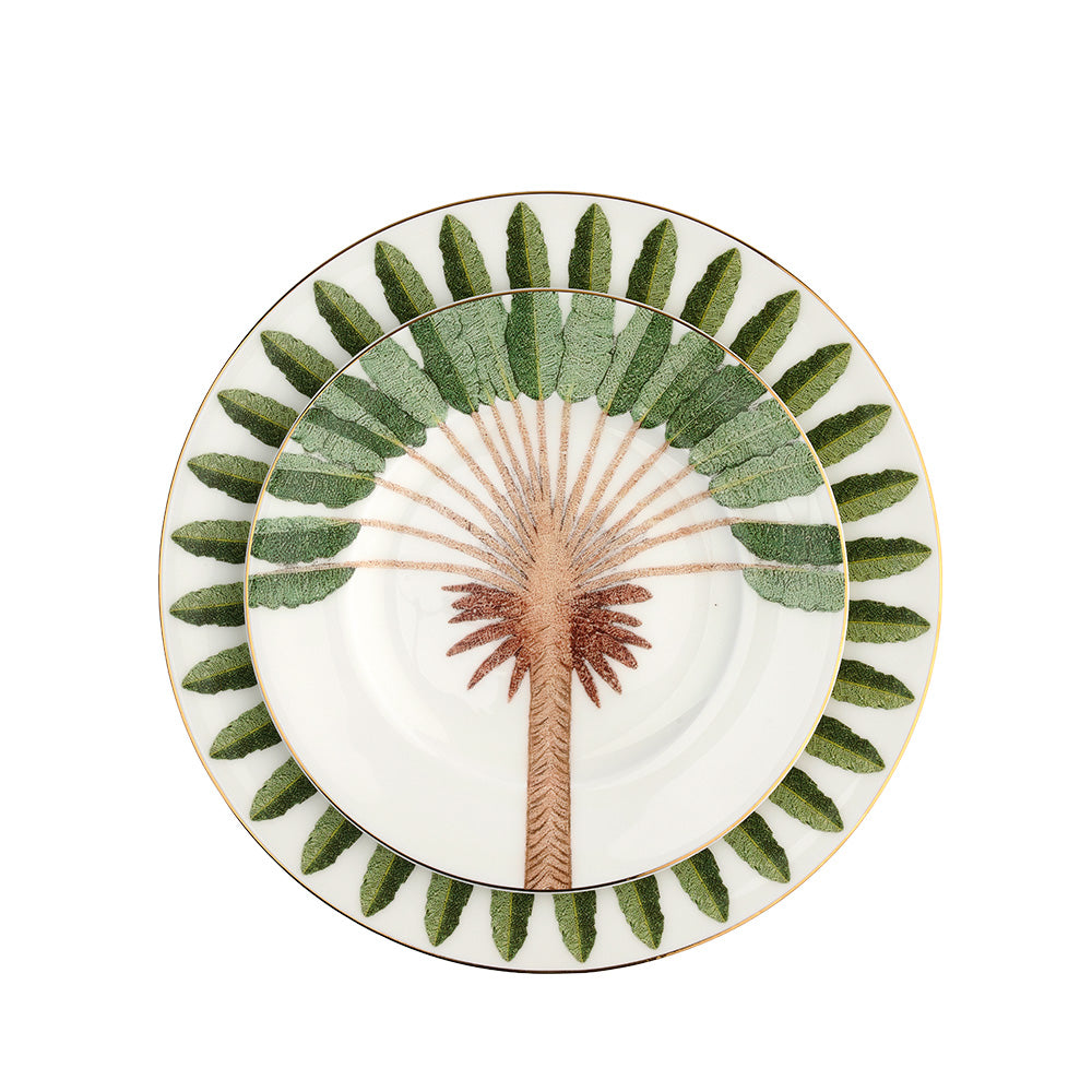 The Palm Salad Dessert Plates