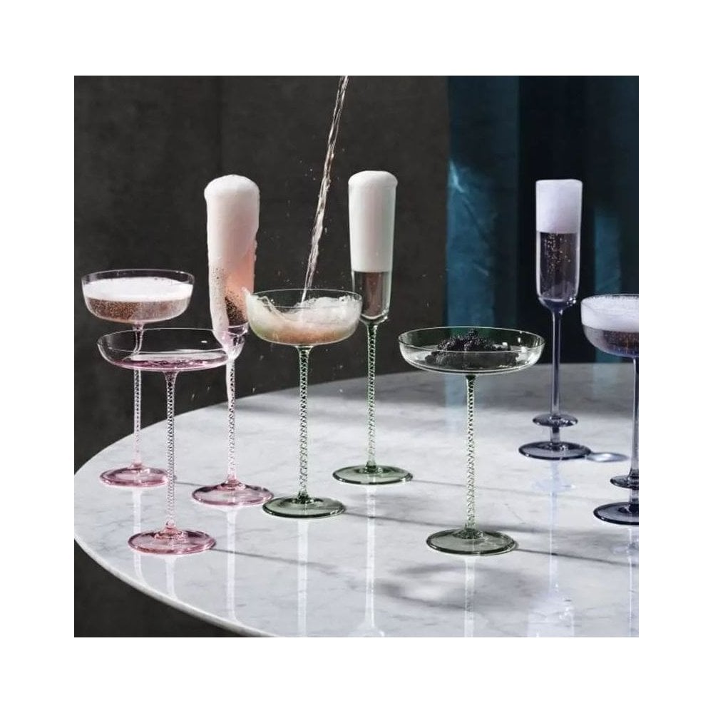 Theatre Champagne Saucer Set of 2