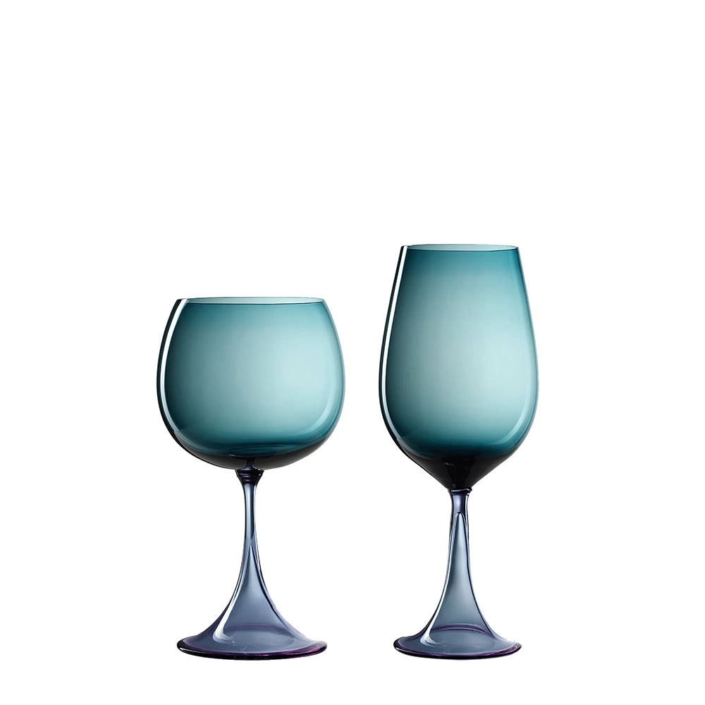 Blue Wine Glasses