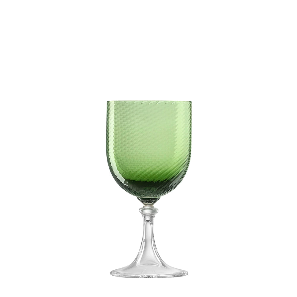 Green Water Glass