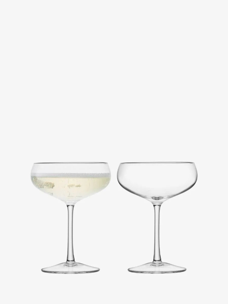 Champagne Saucer Set of 2