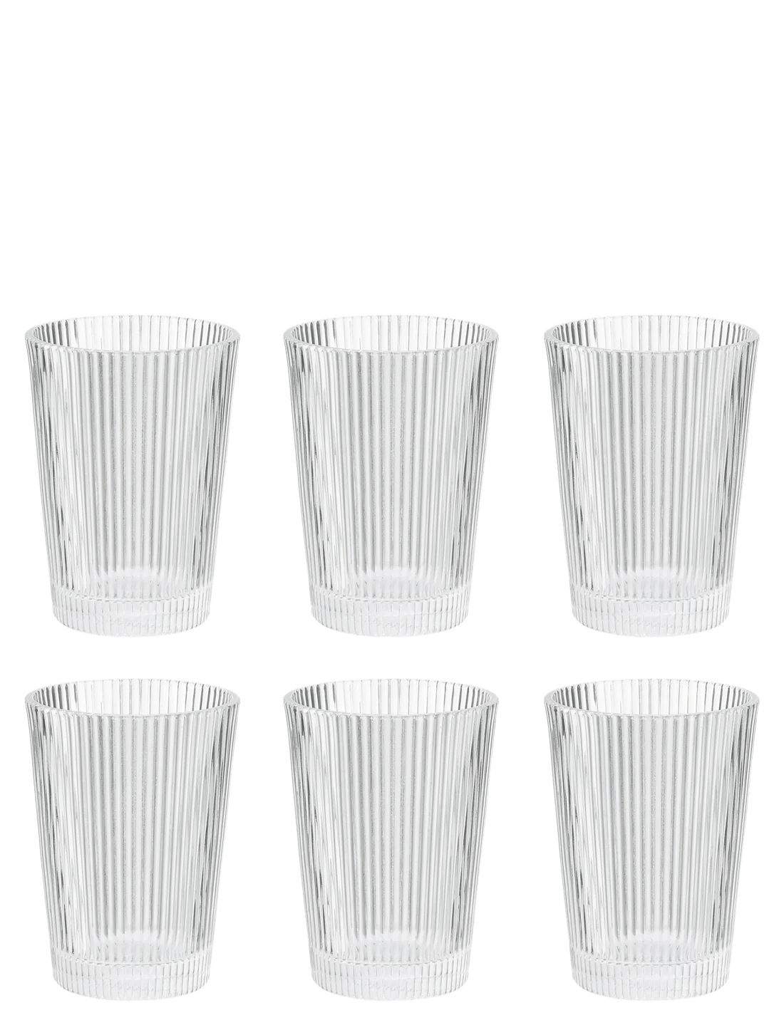 Pilastro drinking glasses, 0.33 l. - 6 pcs.