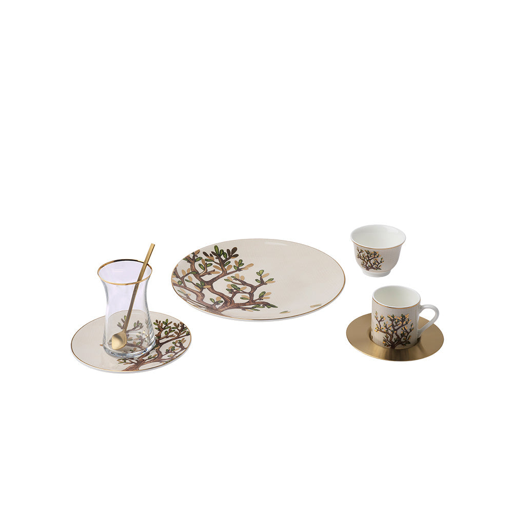 Zaytoune Chaffe Cups set of 6