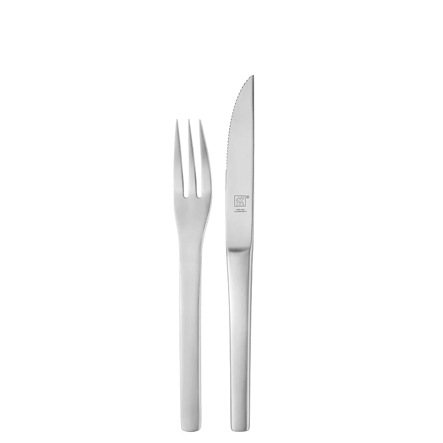 Steak Knives & Forks, Set of 12