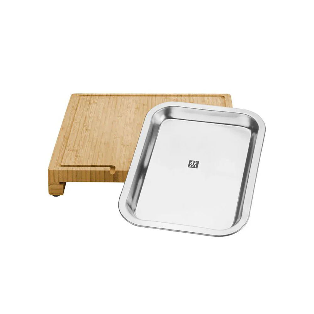 BBQ+ Cutting Board with Tray, 39x30cm