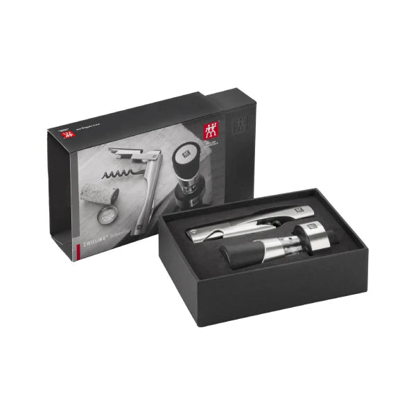 Waiter's Knife & Decanter, Set of 2