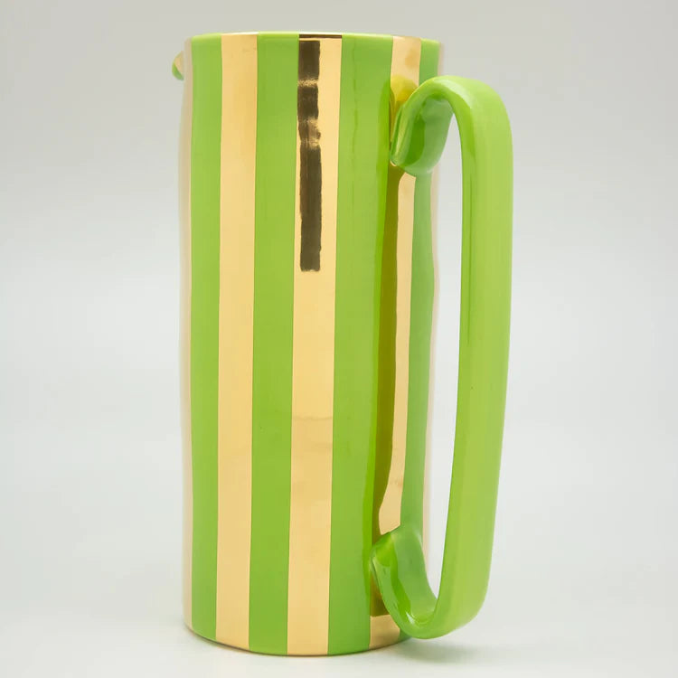Serlio Mercante Gold 24K & Green Carafe