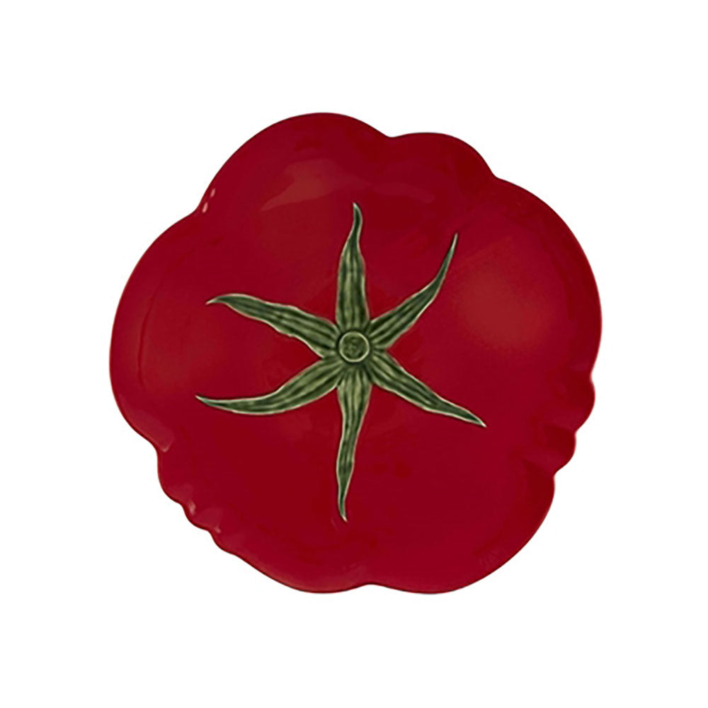 Bordallo Pinheiro Tomato Pizza Plate