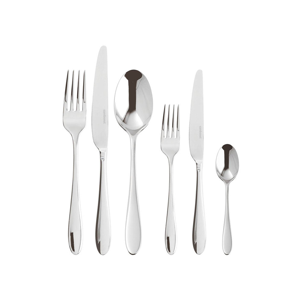 Sambonet Velvet Cutlery Set of 36 tavola, spoon and fork set