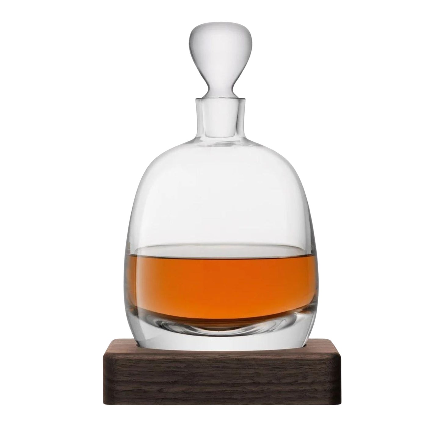 Whisky Islay Decanter & Walnut Base 1L
