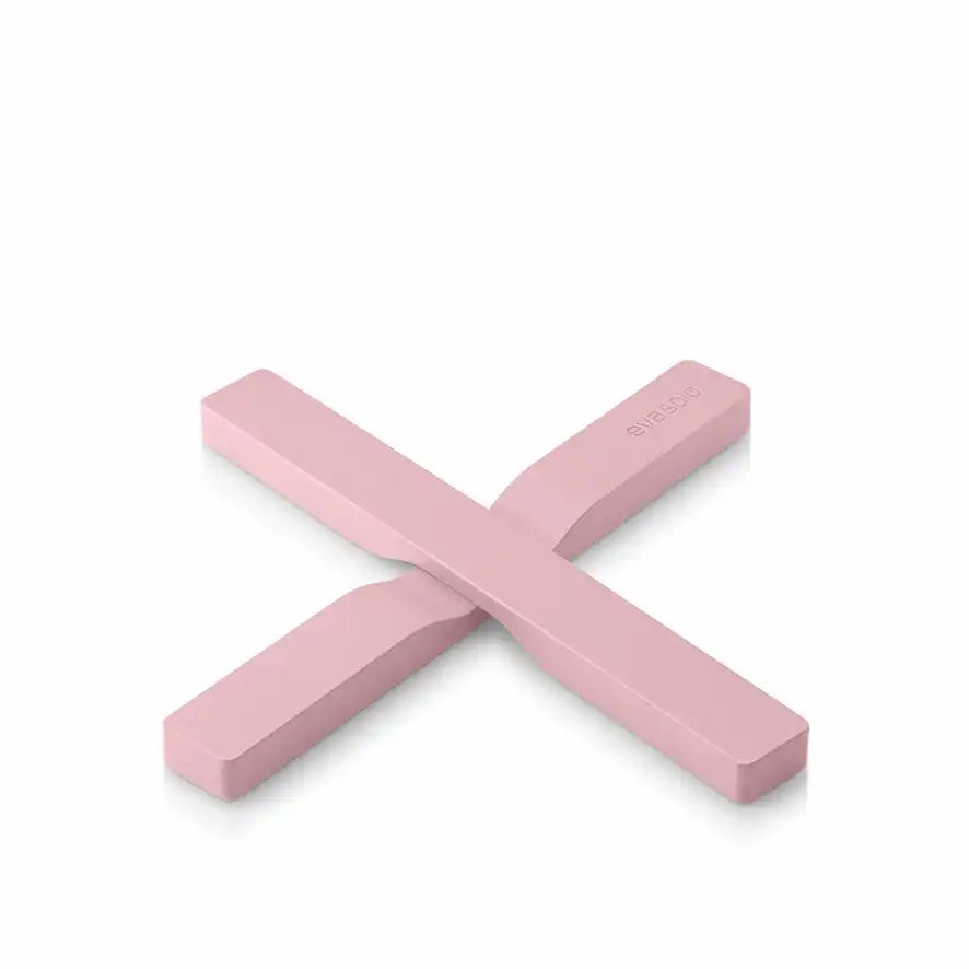 Pink trivet, magnetic trivet, wooden trivet