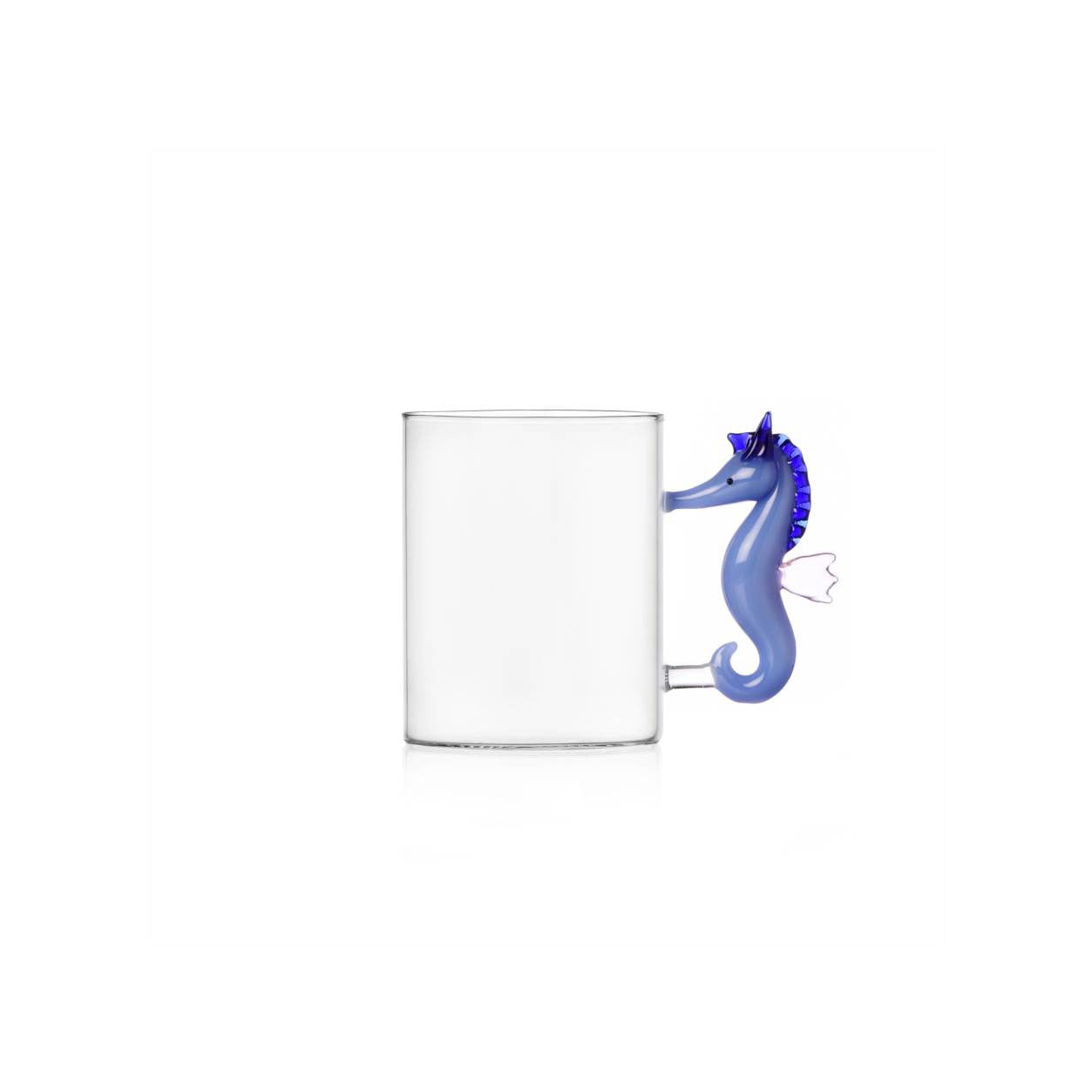 Mug seahorse w/ fin pink