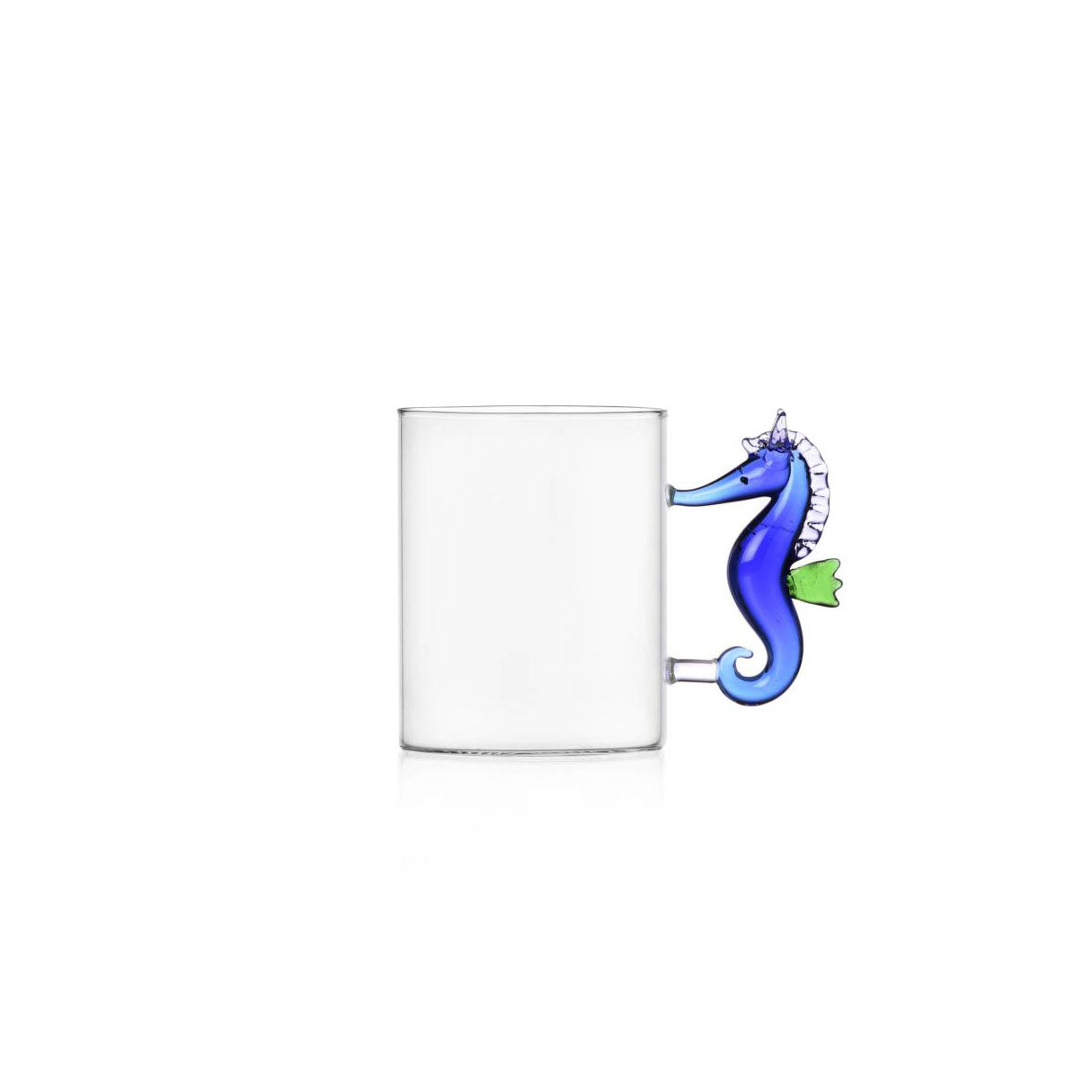 Seahorse Mug with Fin - Green