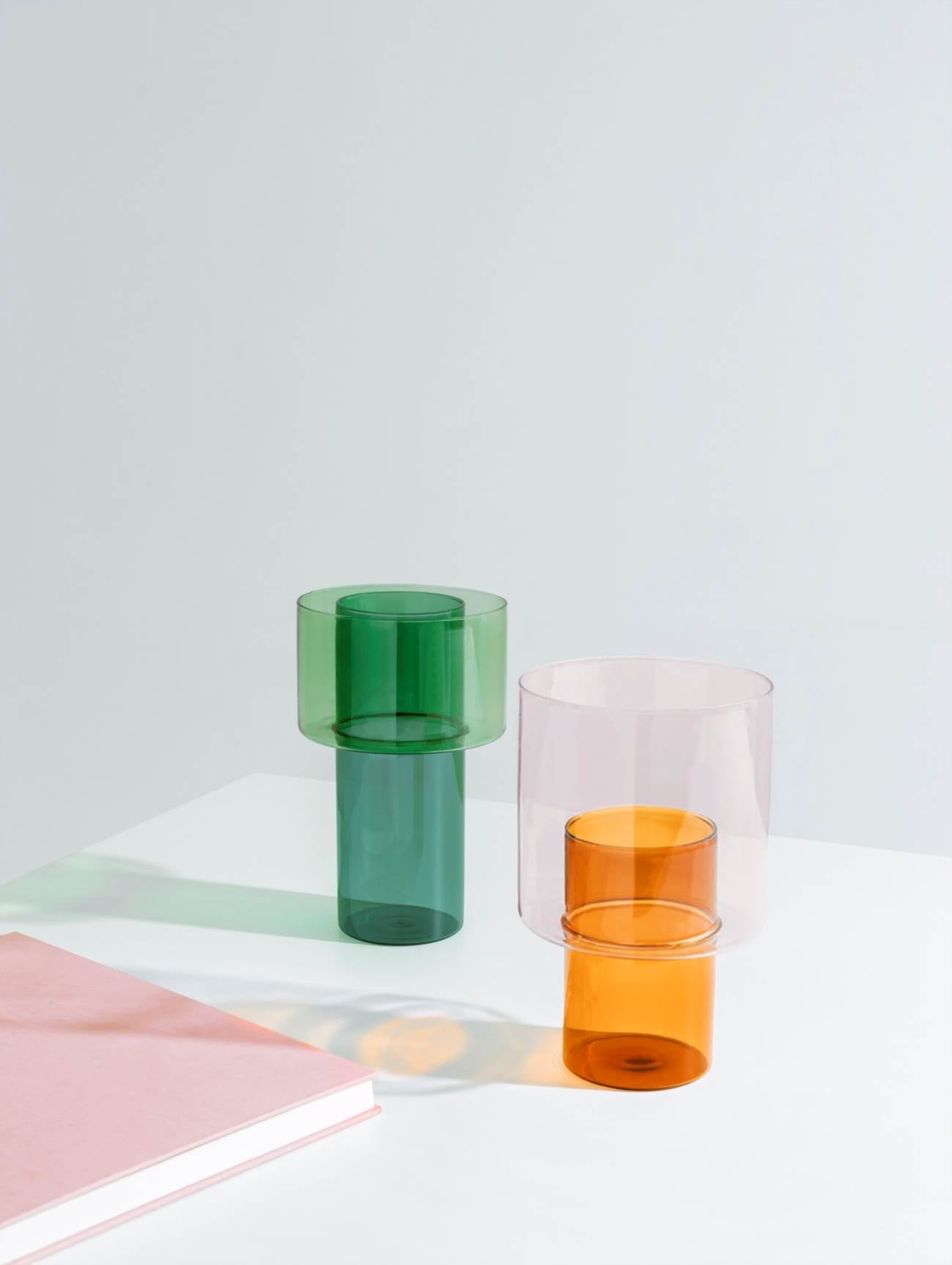 Vase A - Petrol Green