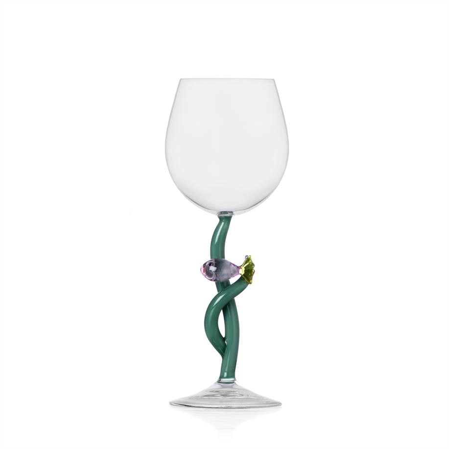 Stemmed Glass Fish