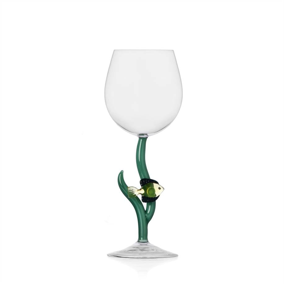 Stemmed Glass Fish