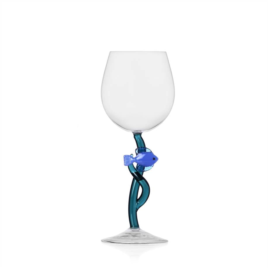 Stemmed Glass Fish