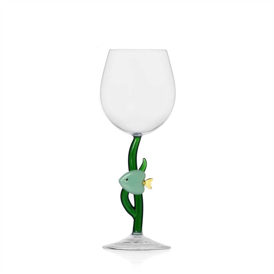 Stemmed Glass Fish