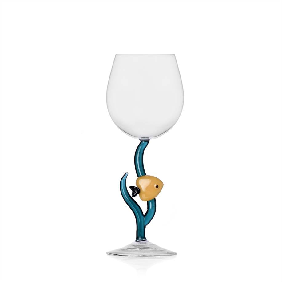 Stemmed Glass Fish