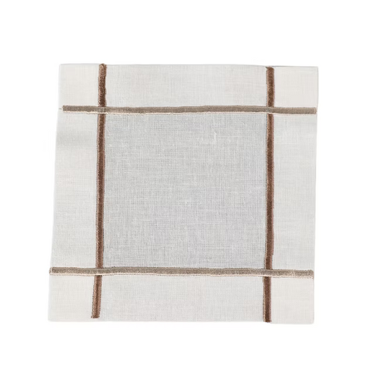 Linee Linen Coasters Set of 4