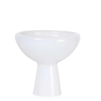 Glass Deep Bowl L