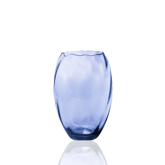 Elipse Vase Blue Smoke