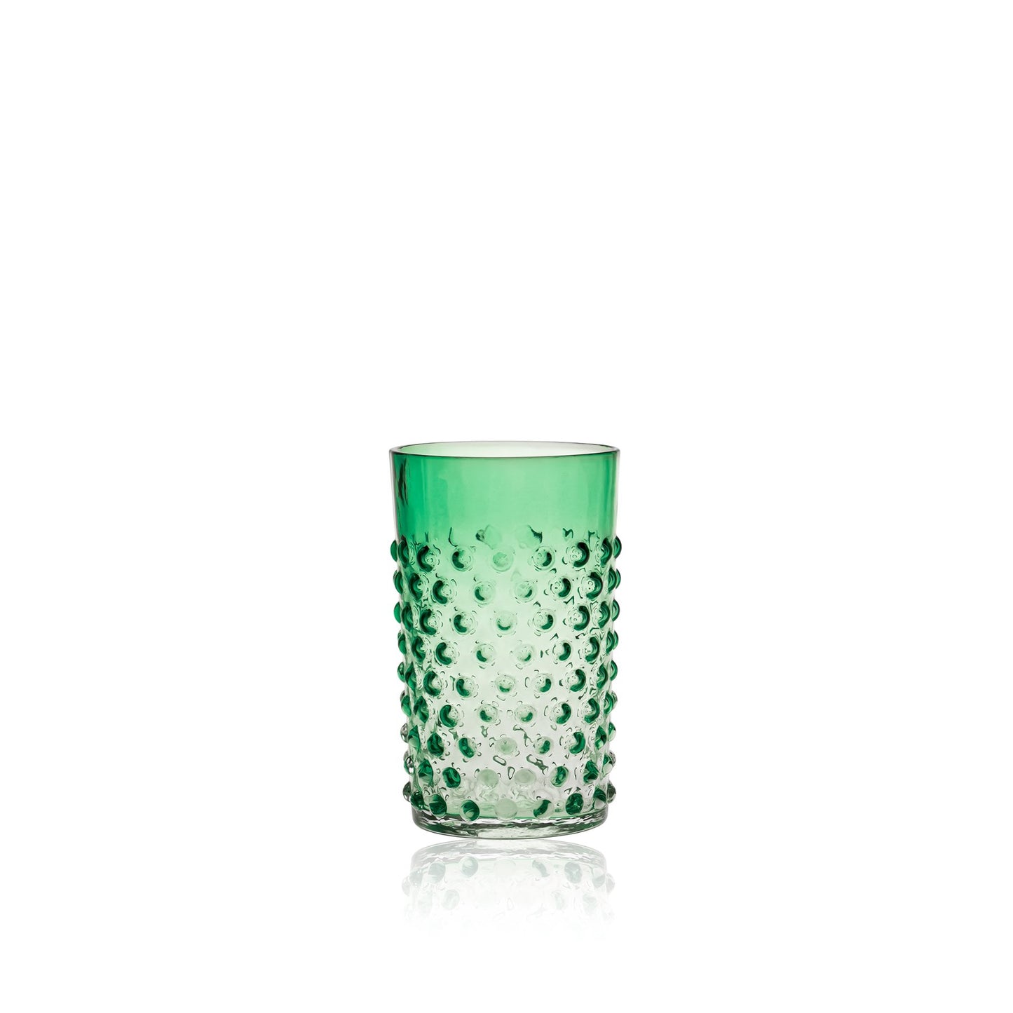 Underlay Dark Green Hobnail Tumbler