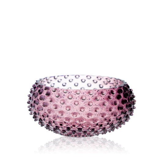 Underlay Violet Hobnail Bowl