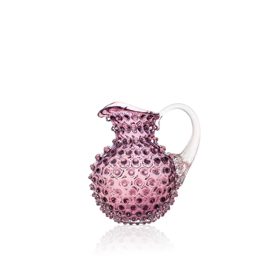 Underlay Violet Hobnail Jug 1L