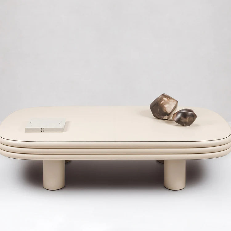 Scala Ivory Rectangular Coffee Table