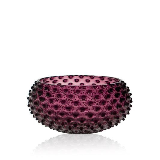 Violet Hobnail Bowl