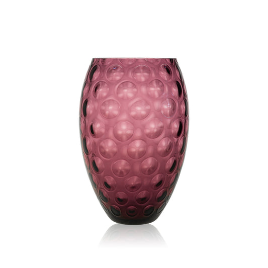 Violet Kugel Vase Tall