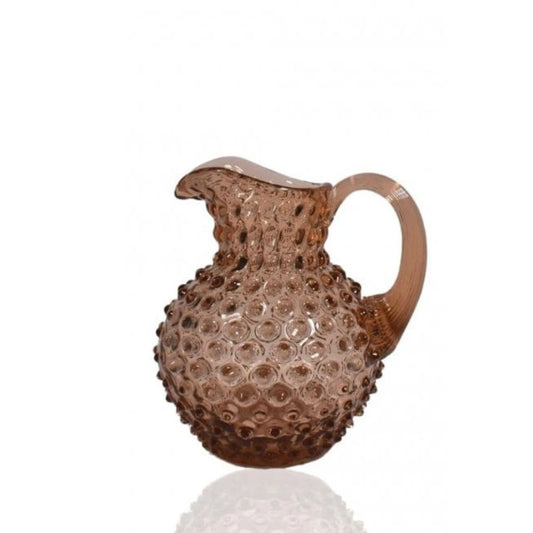 Paris Hobnail Jug Brown