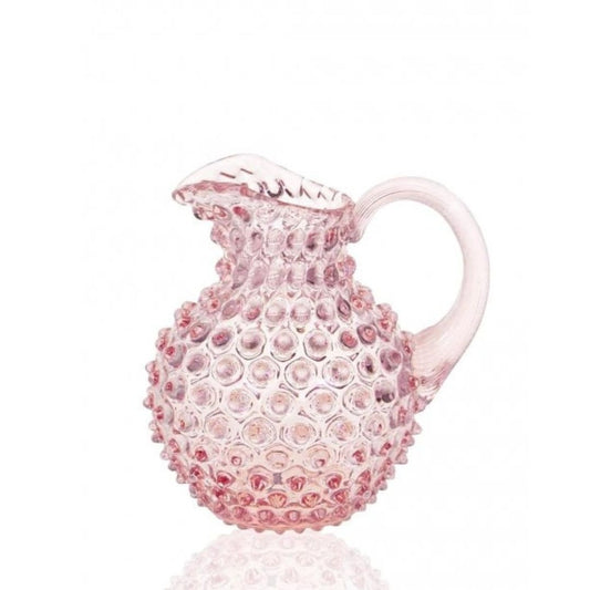 Paris Hobnail Jug Rosa