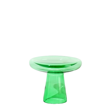 Glass Low Bowl 01 M