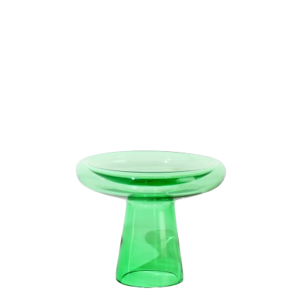 Glass Low Bowl 01 M