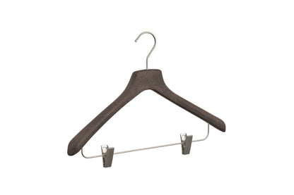 Hanger for shirts,  blouses with silicone clips for the skirt