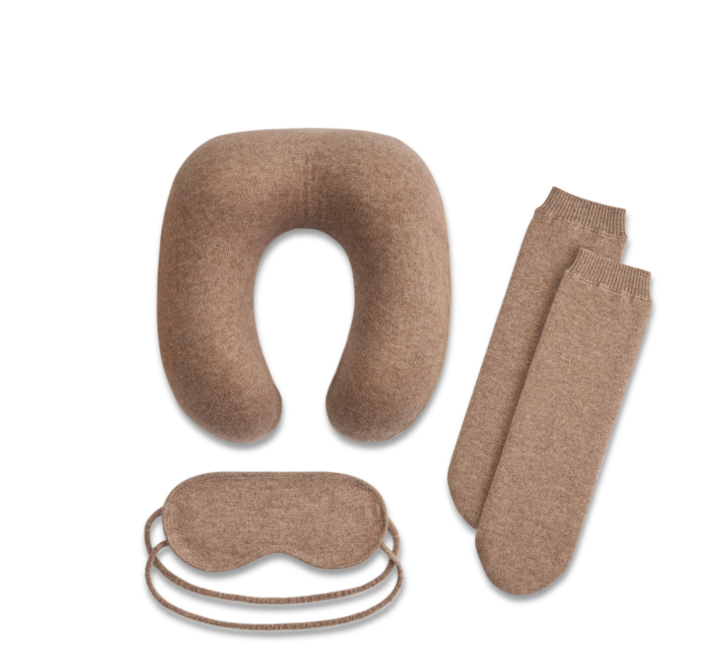 Travel set of 5 pcs  100% cashmere