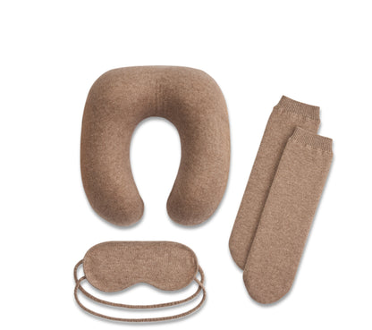 Travel set of 5 pcs  100% cashmere