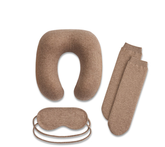 Travel set of 5 pcs  100% cashmere