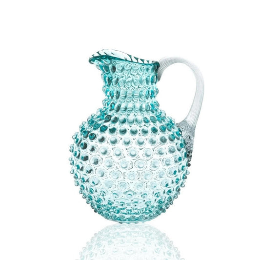 Underlay Aquamarine Hobnail Jug