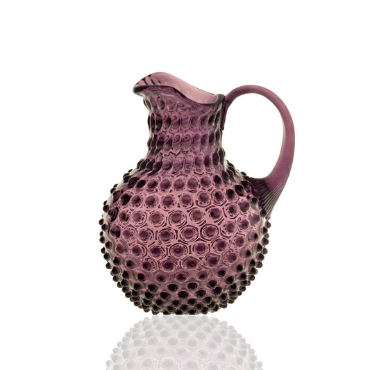 Violet Hobnail Jug