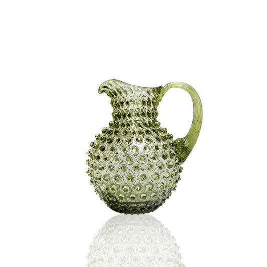 Paris Hobnail Jug 1L Olivegreen