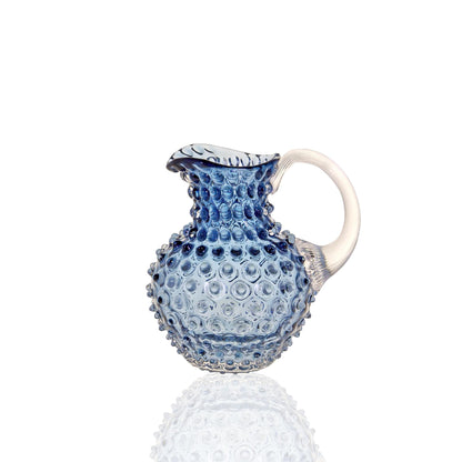 Paris Hobnail Jug 1L Blue Smoke