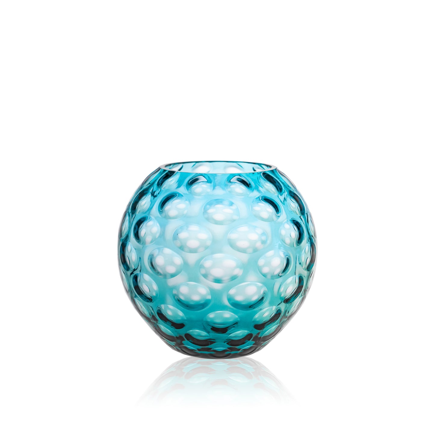 Aquamarine Kugel Vase