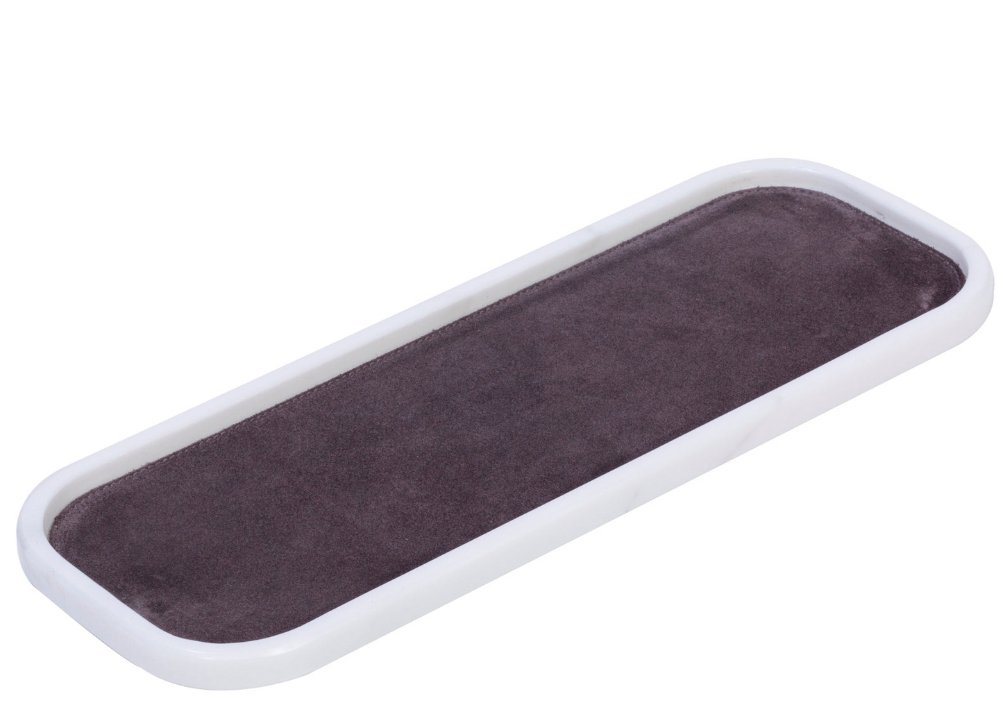 Polo Marble Stackable Valet Trays Long Rectangular