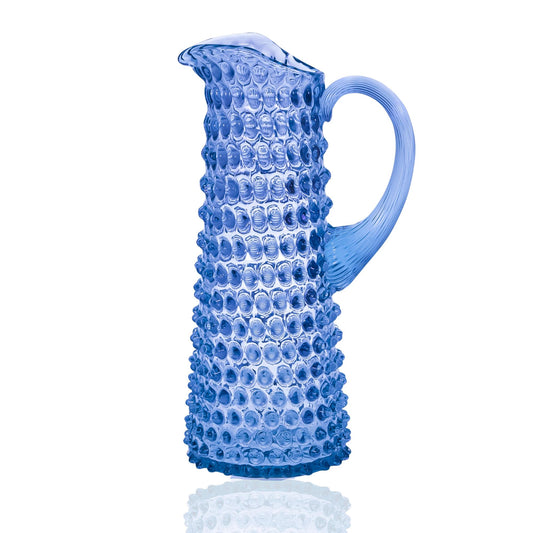 Eiffel Hobnail Jug 1L Light Blue