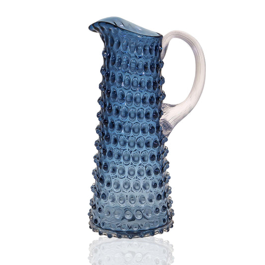 Eiffel Hobnail Jug 1L Blue Smoke