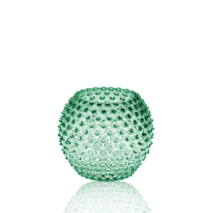 Hobnail Globe Vase 18 cm Beryl