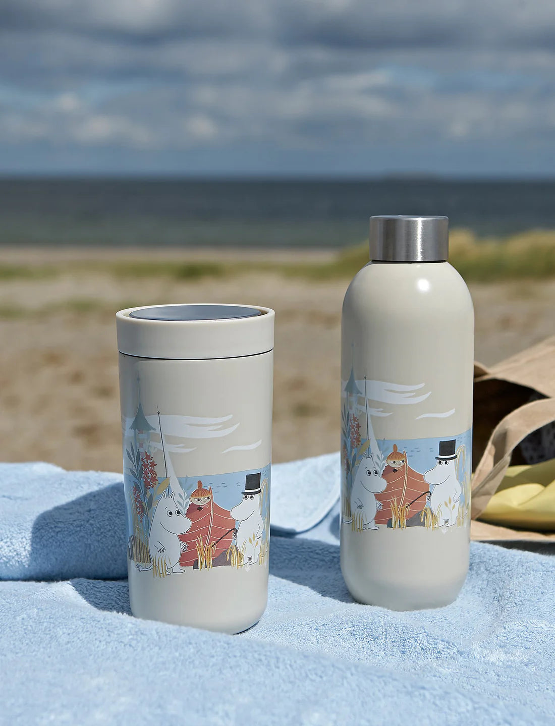 Keep Cool Drinking Bottle 0.75 L -  sand - Moomin